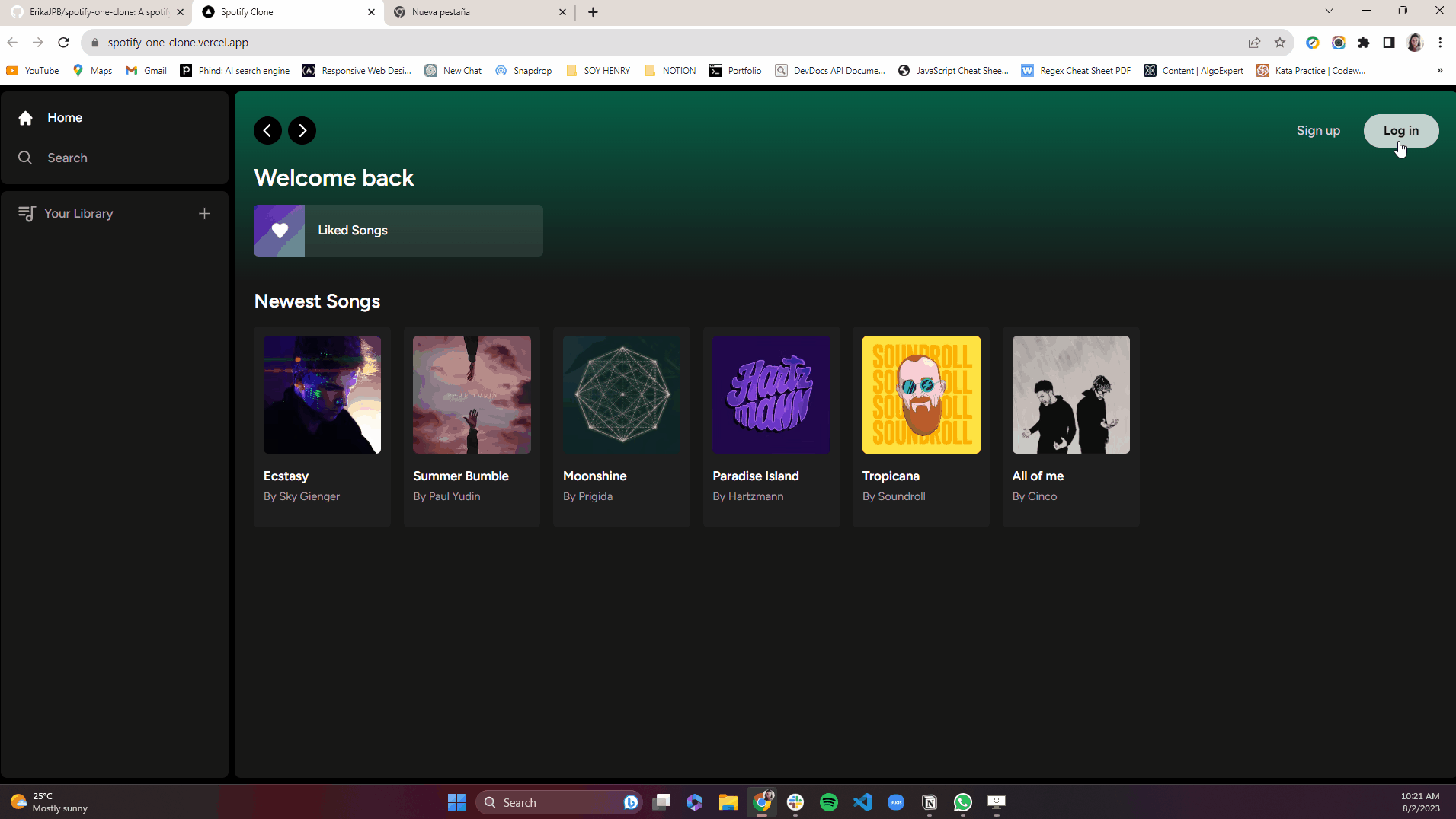 Spotify Clone